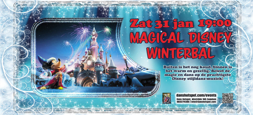 Magical Disney Winterbal 31 jan 19:00