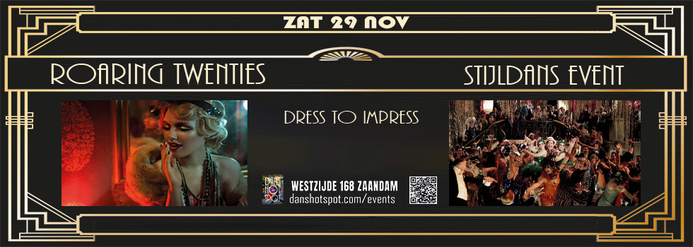 Roaring Twenties stijldansparty